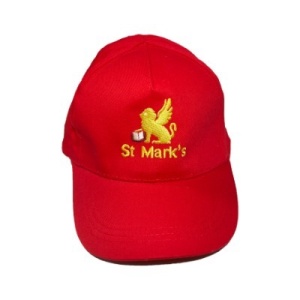 ST MARKS BASEBALL CAP WITH LOG, BOYS UNIFORM, GIRLS UNIFORM
