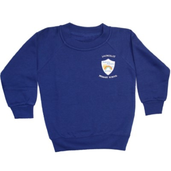 LAUNCELOT SWEATSHIRT, GIRLS UNIFORM, BOYS UNIFORM