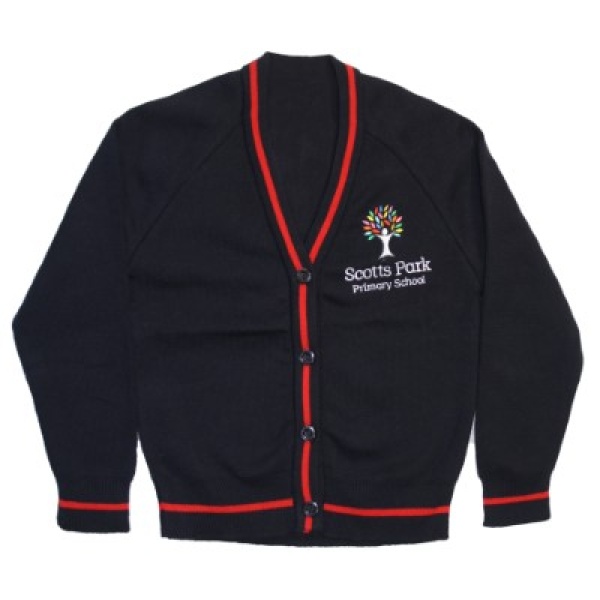 SCOTTS PARK CARDIGAN, GIRLS UNIFORM