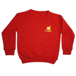 ST MARKS SWEATSHIRT, BOYS UNIFORM, GIRLS UNIFORM
