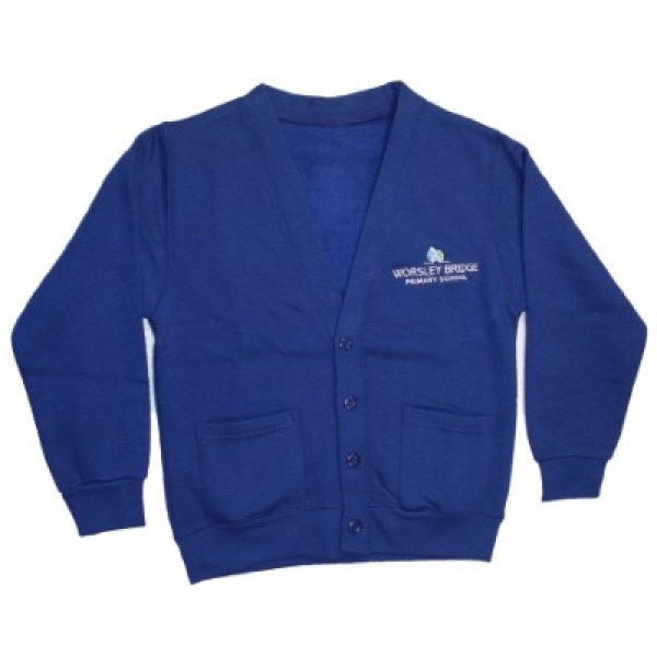 WORSLEY SW CARDI, GIRLS UNIFORM