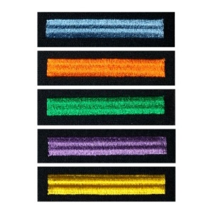 IRON ON YEAR BAR, Uniform A, Uniform B