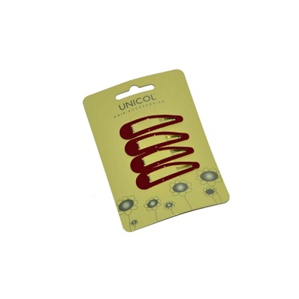 HAIR CLIPS-MAROON, GIRLS UNIFORM, Hair Accessories